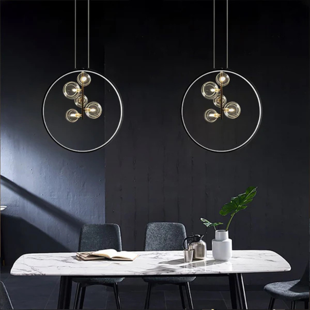 Maliben | Minimalist Black Pendant Lamp