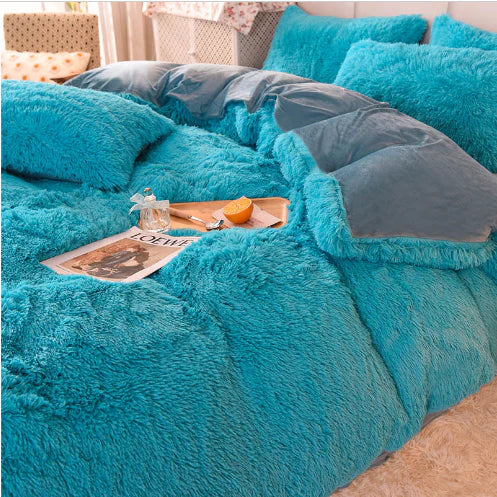 Maliben | Candy Color Soft Duvet Cover - Fluffcandy