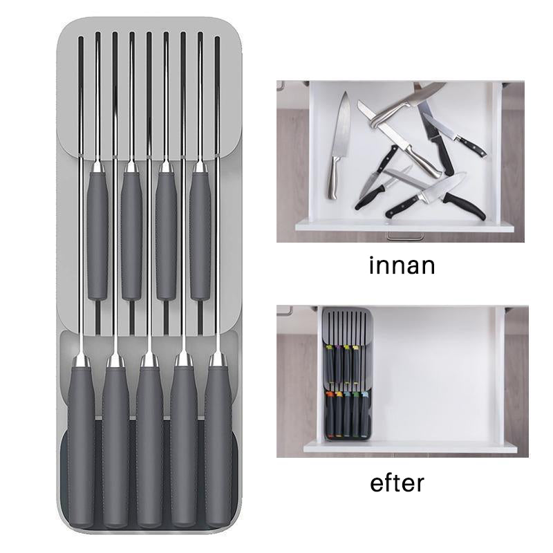 Maliben | Kitchen storage tray for knives