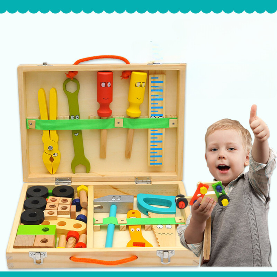 Maliben | Woodybox - Montessori Wooden Toolbox