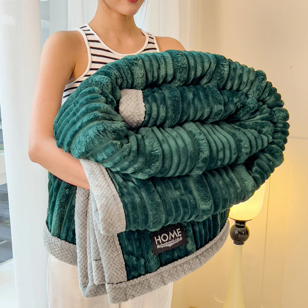 Maliben | Warm Plush Winter Blanket For Bed & Sofa
