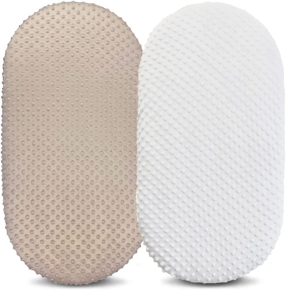 Maliben | Moses Basket Mattress Cover – Soft & Non-Slip Cover For Baby Basket Mattress