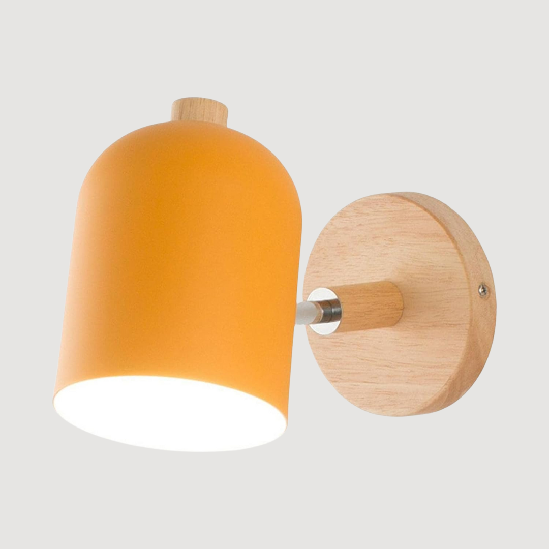 Maliben | Scandinavian Wooden Wall Lamp