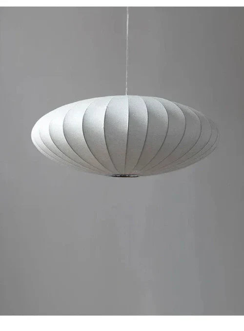 Maliben | Silkcrown - Silk Pendant Lamp With Crystals