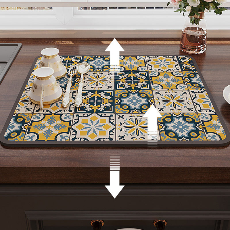 Maliben | Retro Quick-Drying Water-Repelling Mat For Kitchen-Bar-Countertops