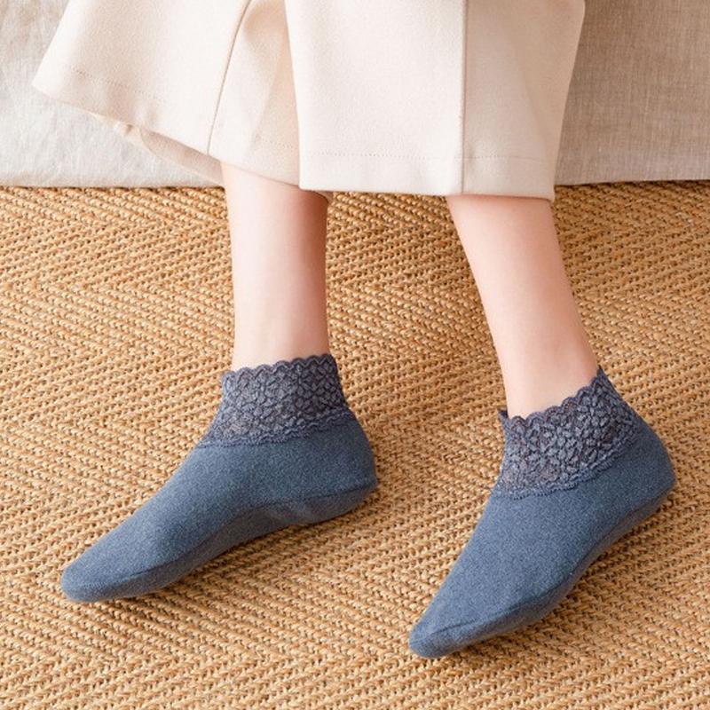 Maliben | New Warm Socks With Stylish Lace
