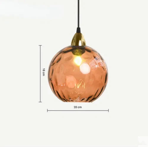 Maliben | Glass Ball Pendant Lamp - Lumisphere