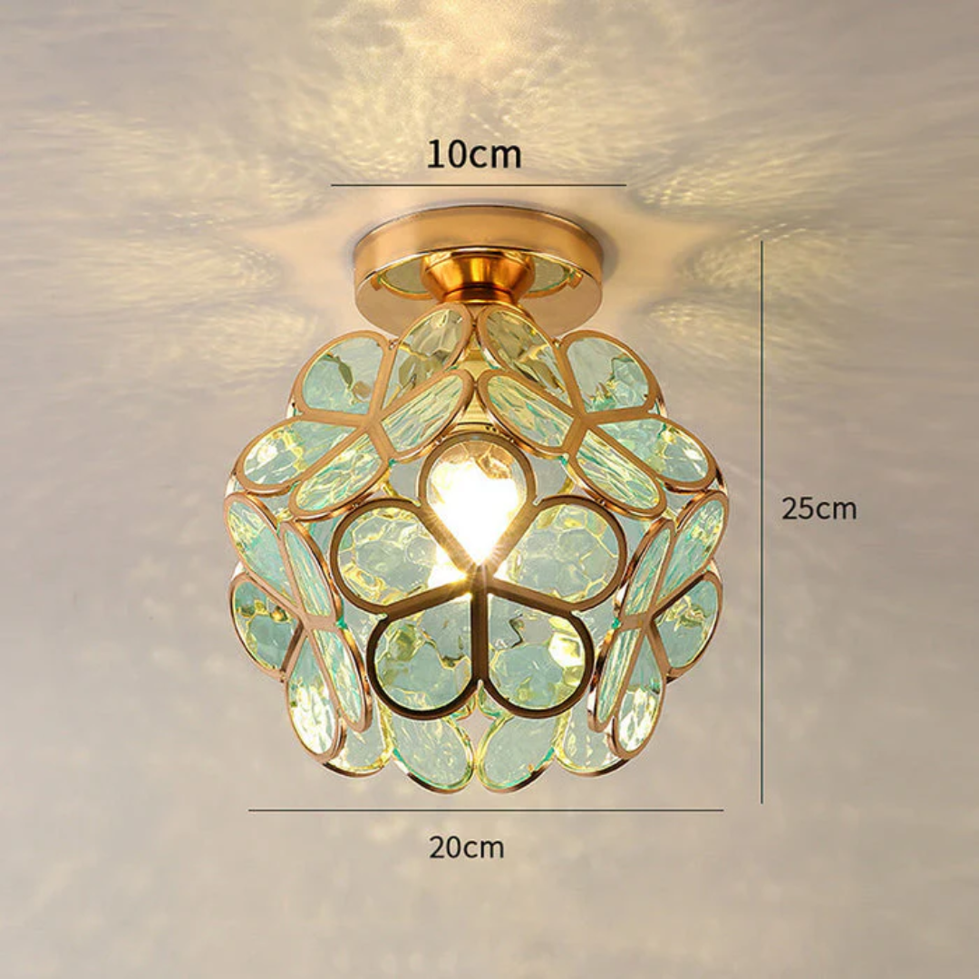 Maliben | Luxury Glass Flower Ceiling Lamp