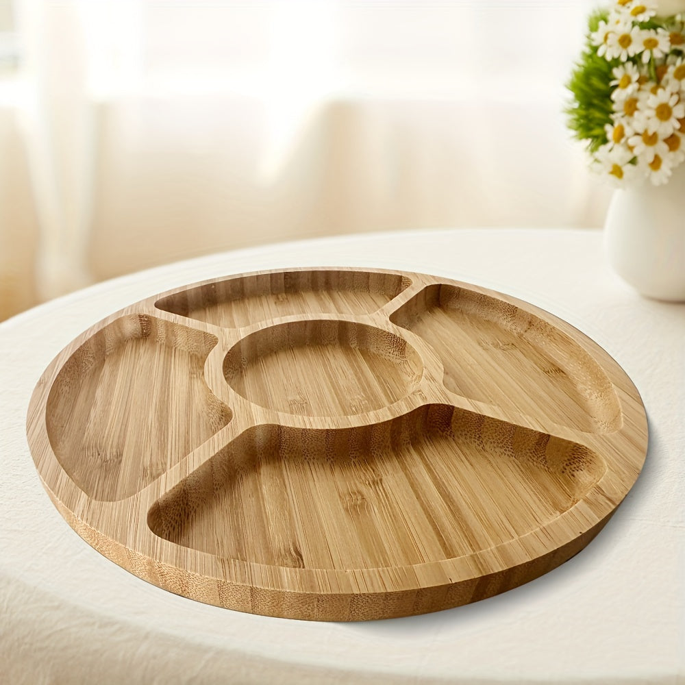 MAliben | Snackaura – Serve Snacks Stylishly With a Durable, Eco-Friendly Bamboo Tray