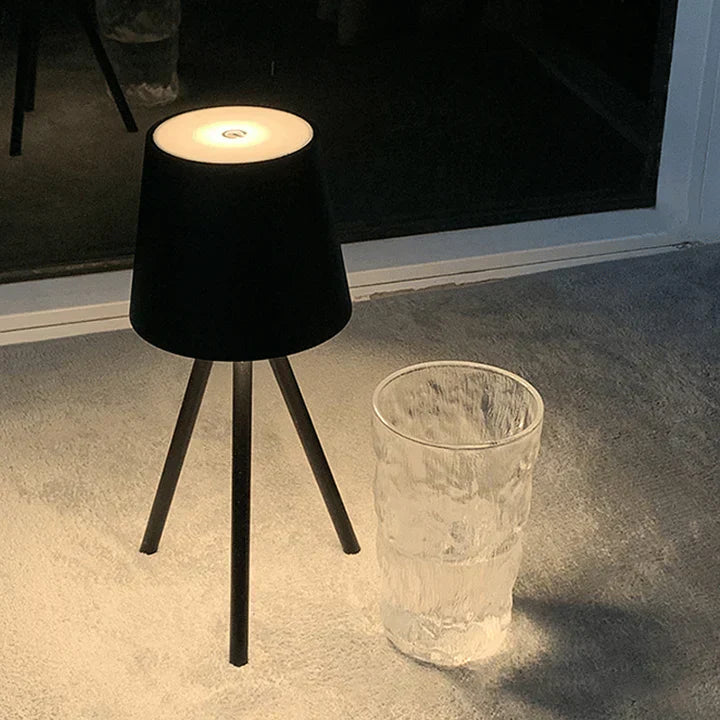 Maliben | Nordic Tripod Table Lamp - Stylish Wireless Led Night Light