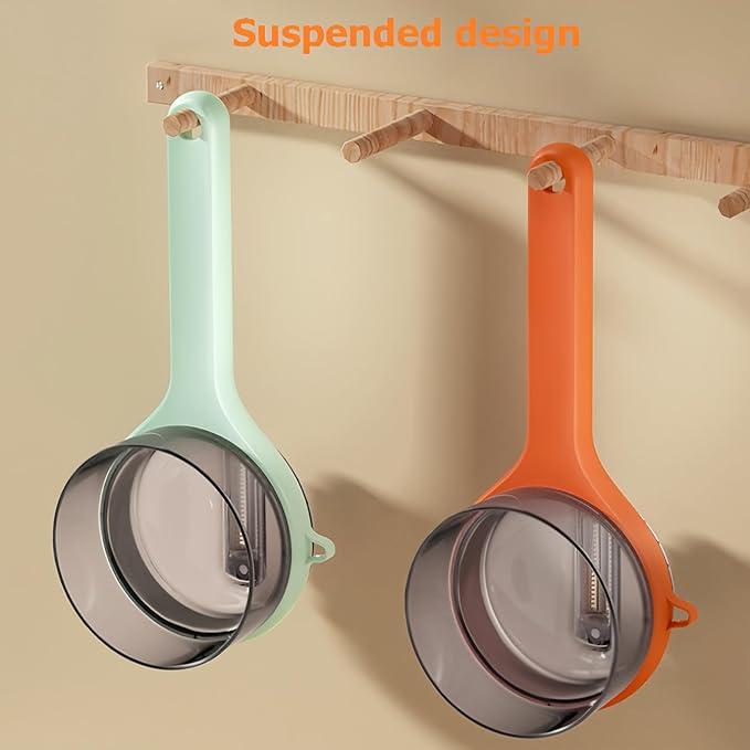 Maliben | Double-Sided Stainless Steel Blade Peeling Knife With Storage Box