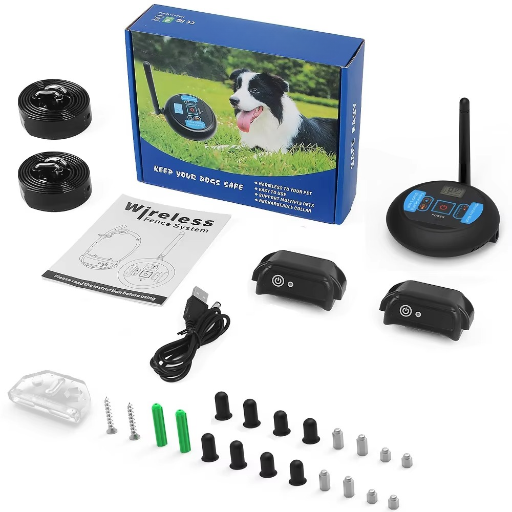 Maliben Ultimate Safety 1,574.8 feet Wireless Dog Fence System with Rechargeable,...
