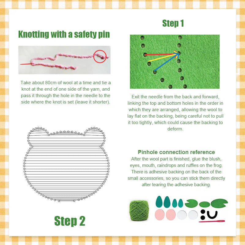Maliben | Diy Embroidery Doll Kit For Kids — Unleash Playful Creativity And Pride In Little Hands!