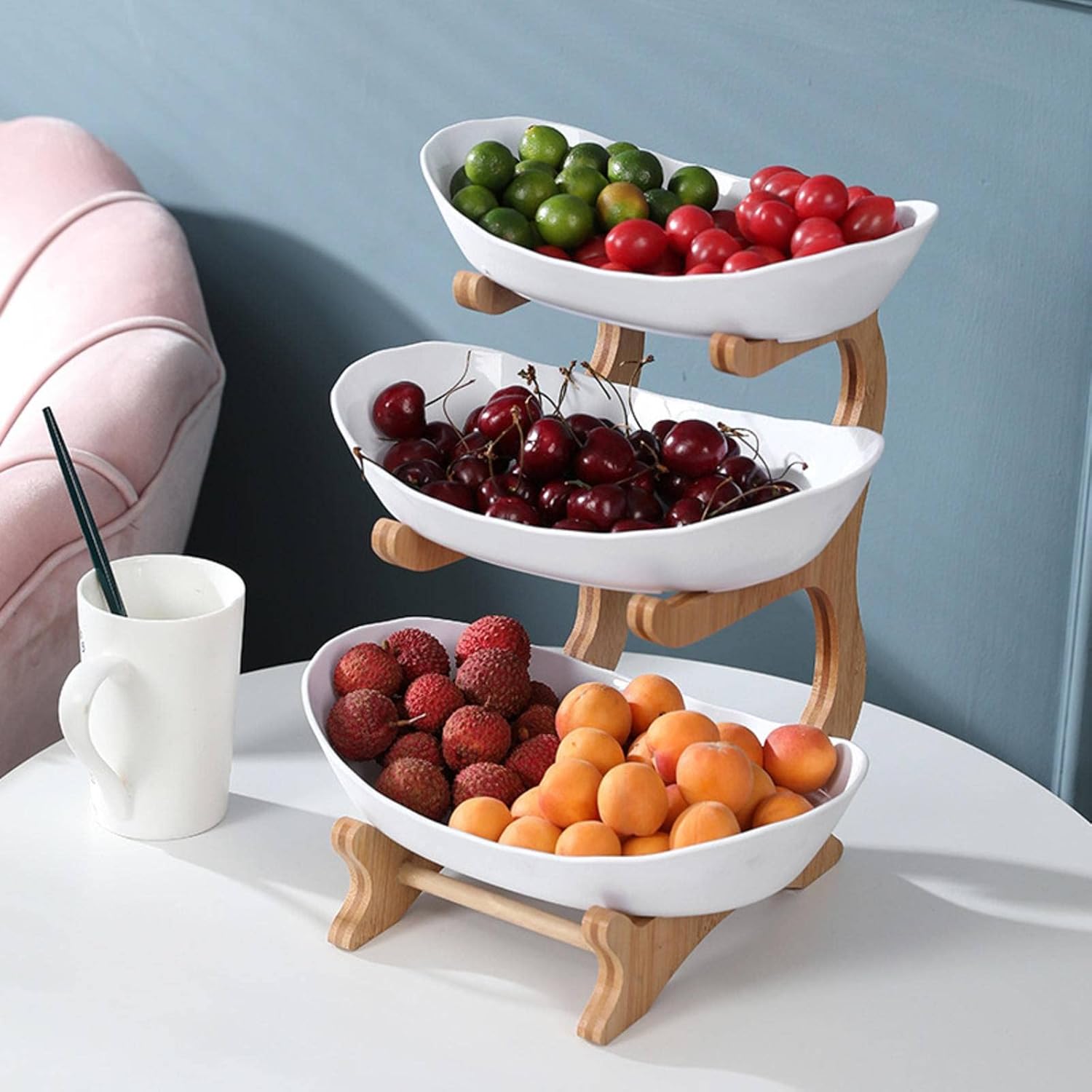 Maliben | FruitTower - Elegant Metal Fruit Stand