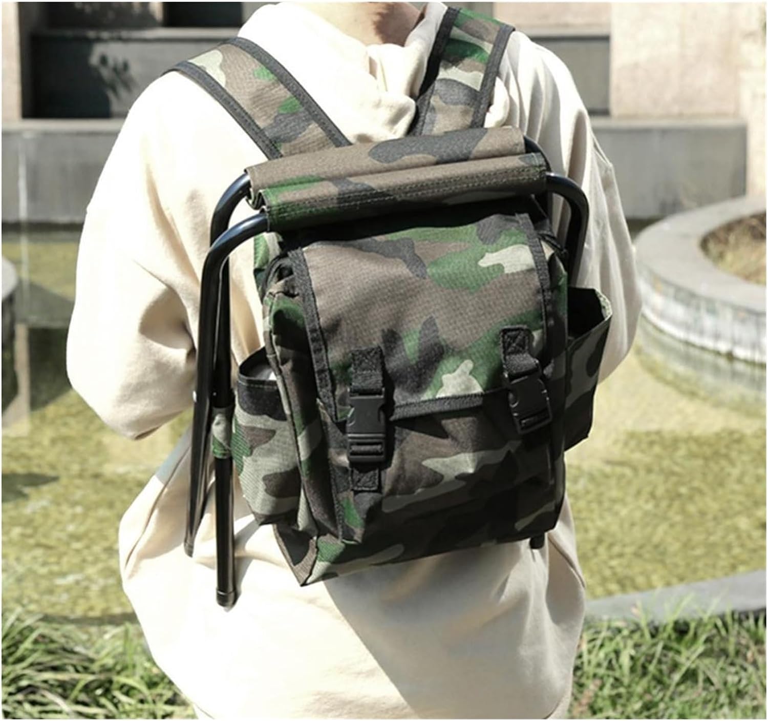 Maliben | Campseat Bag - Practical Camping Chair - Optimized Storage - Guaranteed Comfort