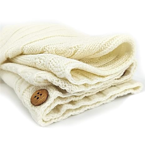 Maliben | Luxury Beige Baby Blanket - Warmth And ComFort for Your Newborn