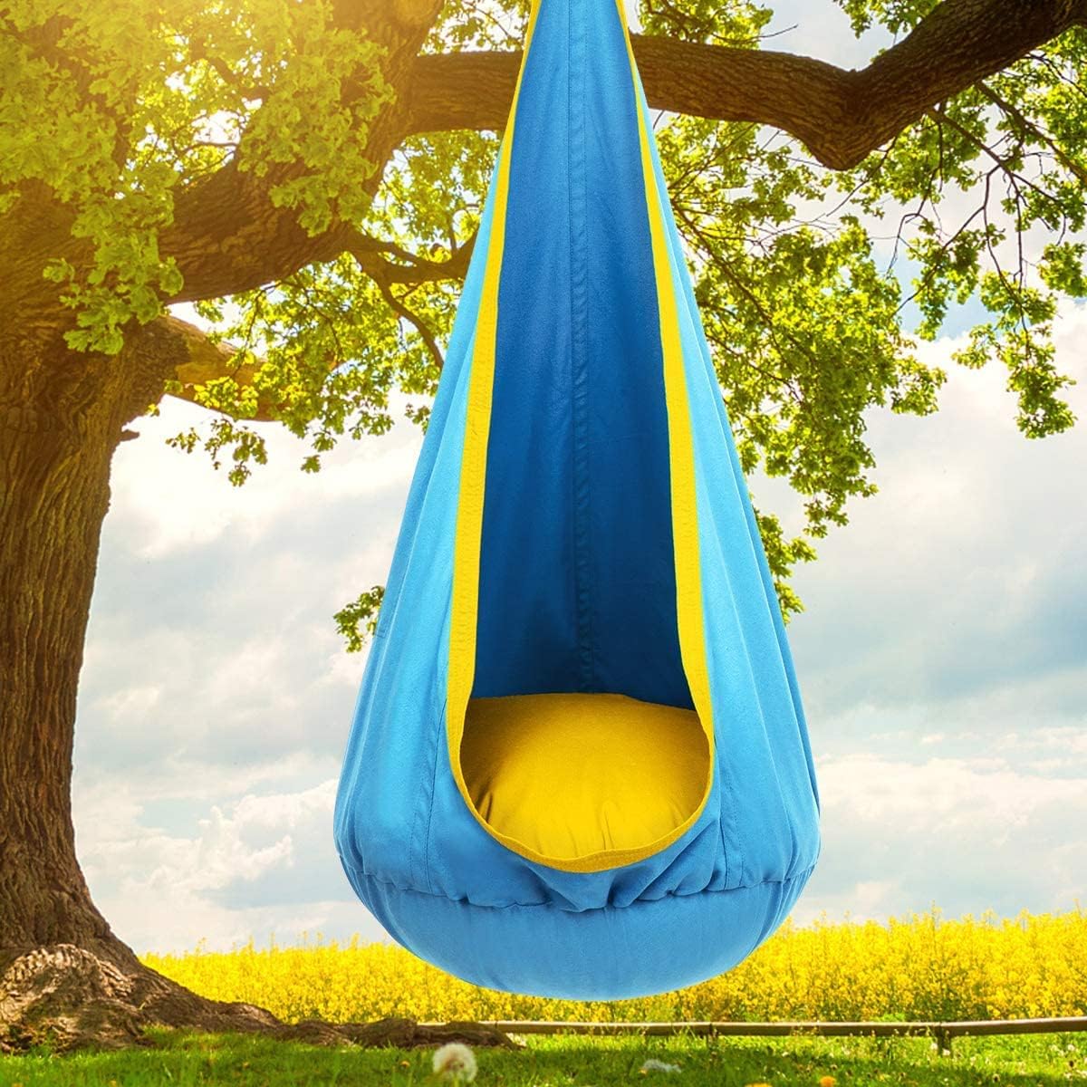 Maliben | Hanging Chair Lunava Calm | Soft & Durable | For Indoors & Outdoors | Easy To Assemble