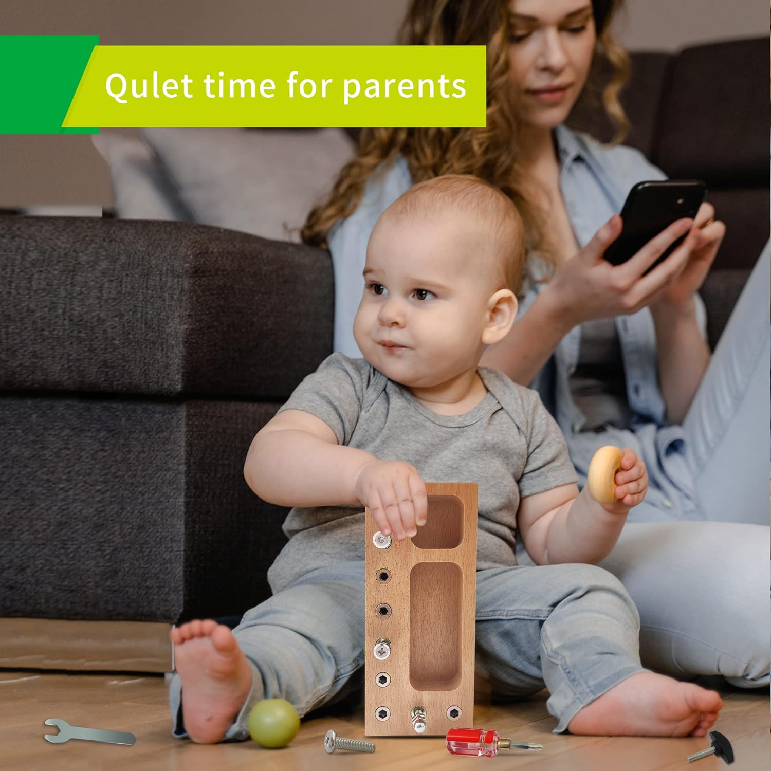Maliben | Busy Board Toy - Educational Montessori Play Board For Creative Children
