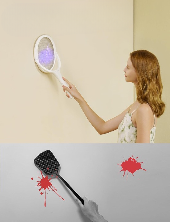 Maliben | Flexible Fly Racket - Rechargeable Electric Fly Swatter