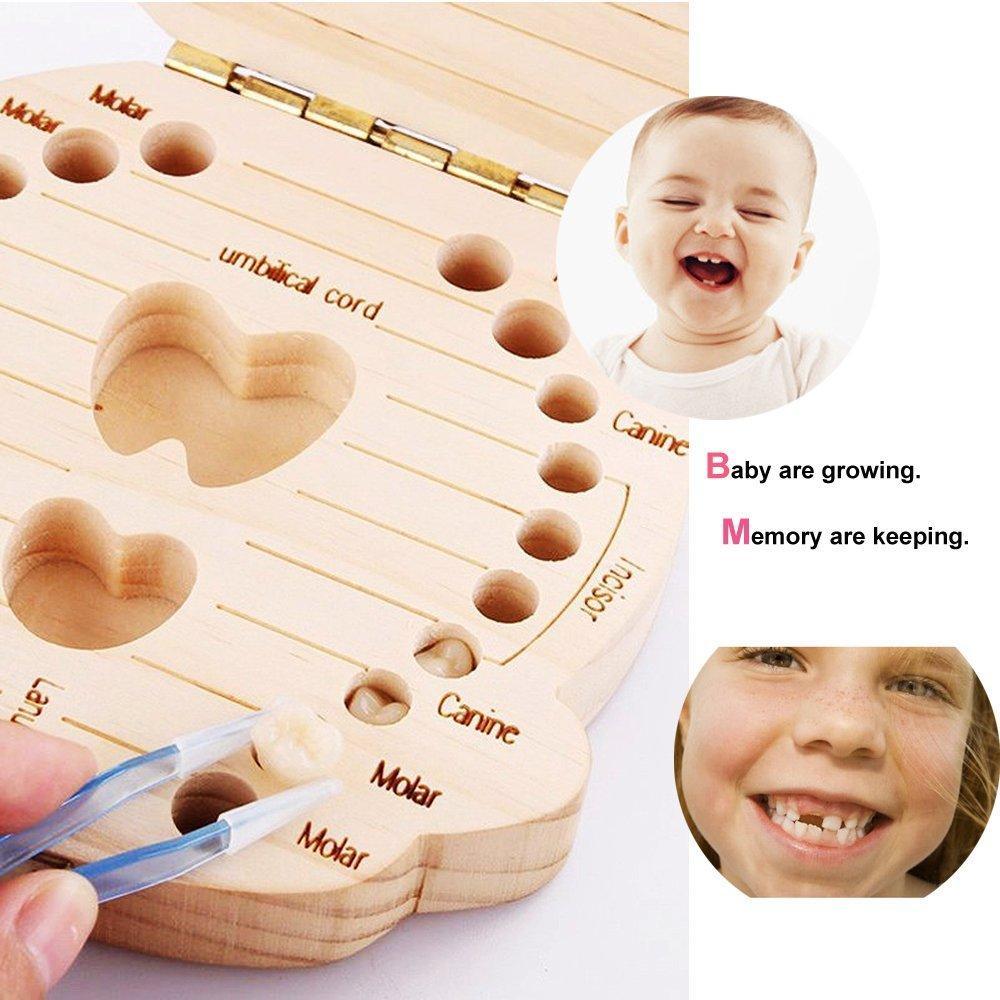 Maliben | Baby Tooth Box - Save Your Babies' Teeth!