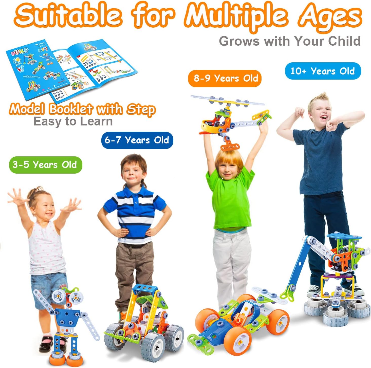 Maliben | Building Set For Children - The Ultimate Toy For Young Builders