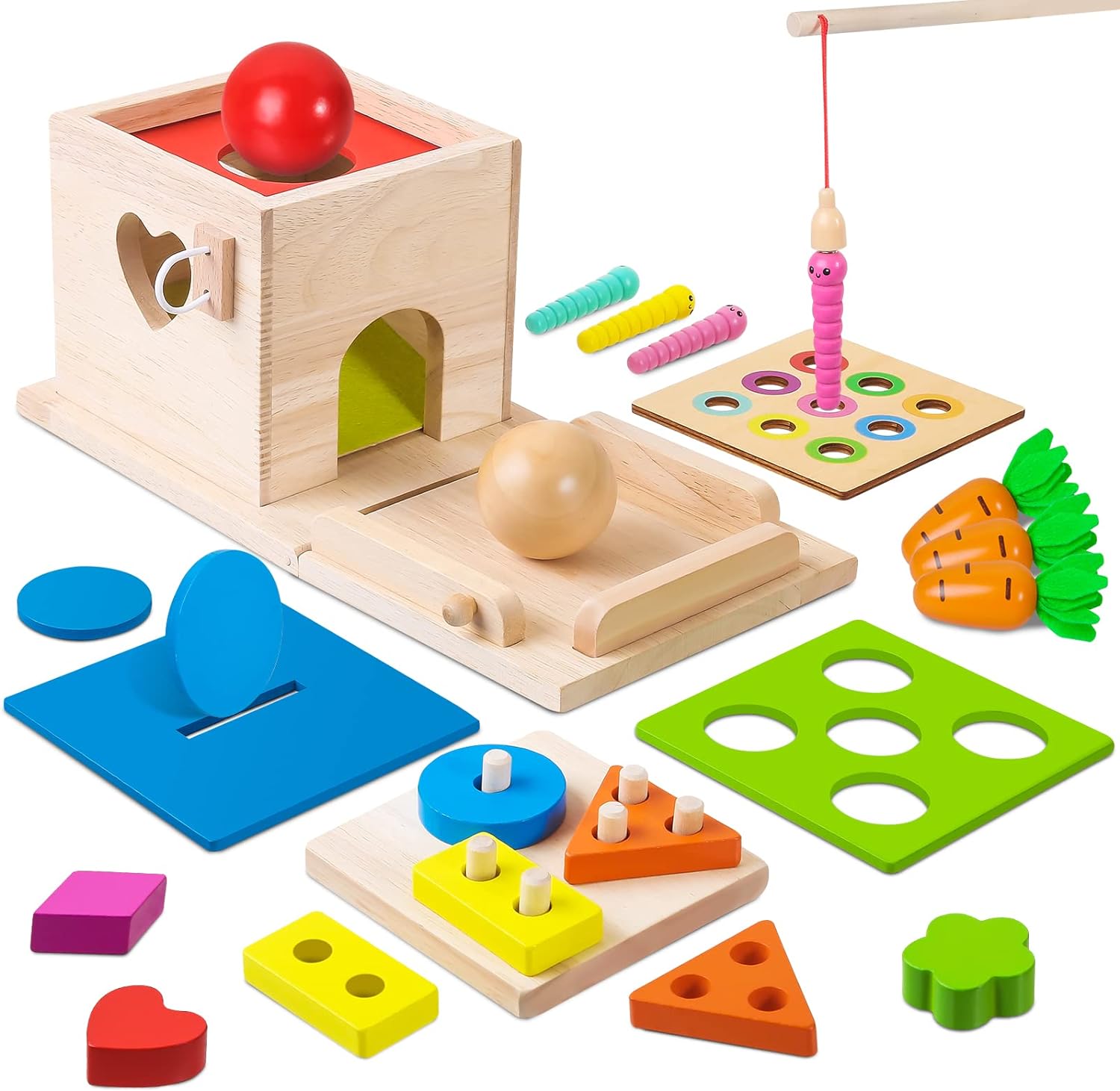Maliben | Educational Baby Toy Set - Educational Playset For Growing Babies