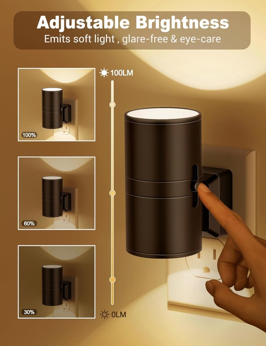 Maliben | Night Light - Dimmable Led Bulb - Adjustable Brightness - Ideal For Bedrooms And Corridors