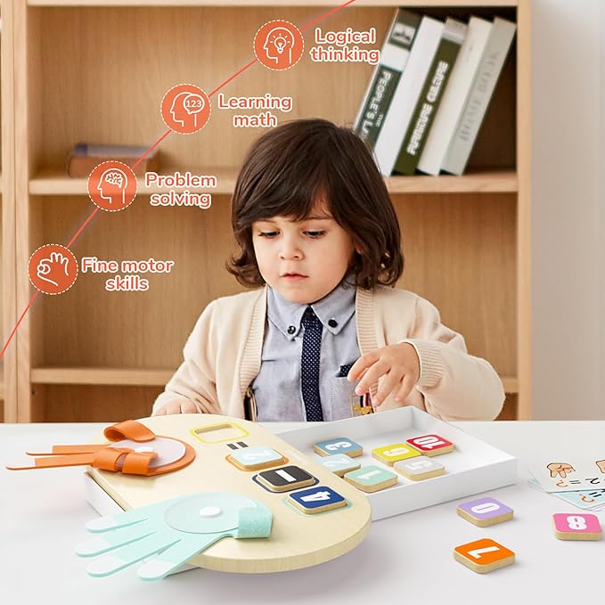 Maliben | Counting Fingers Math Game For Kids - Learning To Calculate Made Easy
