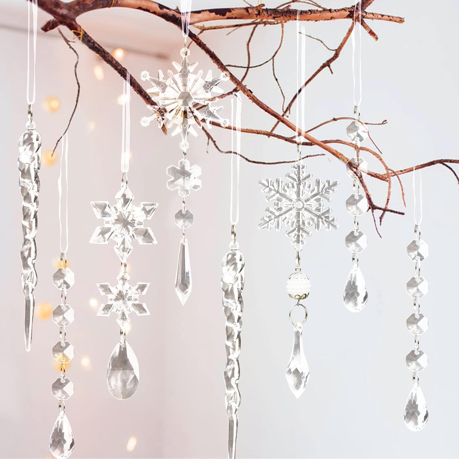 Maliben | Crystal Christmas Ornaments Set - Shinebright