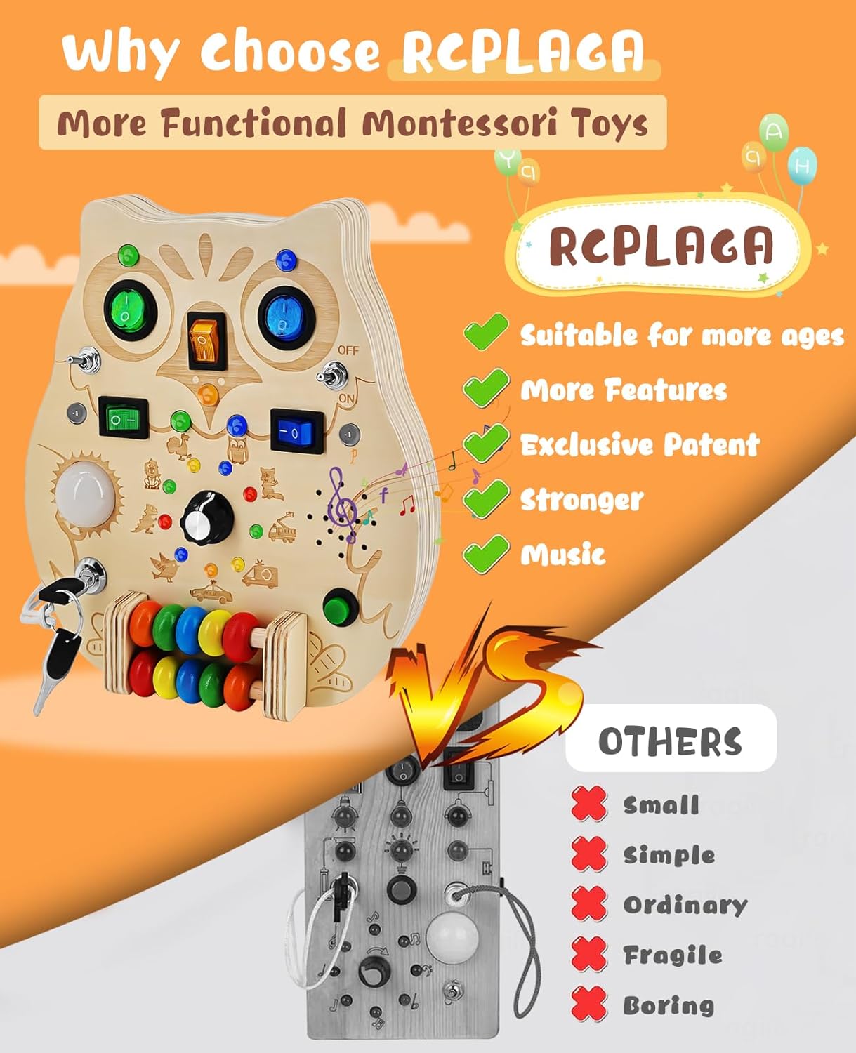 Maliben | Playing Board - Discover And Learn With The Enchanting Playboard For Kids