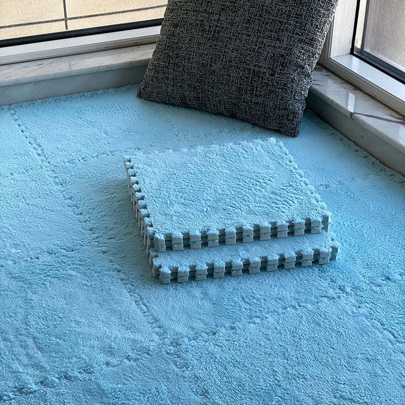 Maliben | Modern Carpet Tiles Level Loop Plug-In System Square Bedroom Carpet Tiles