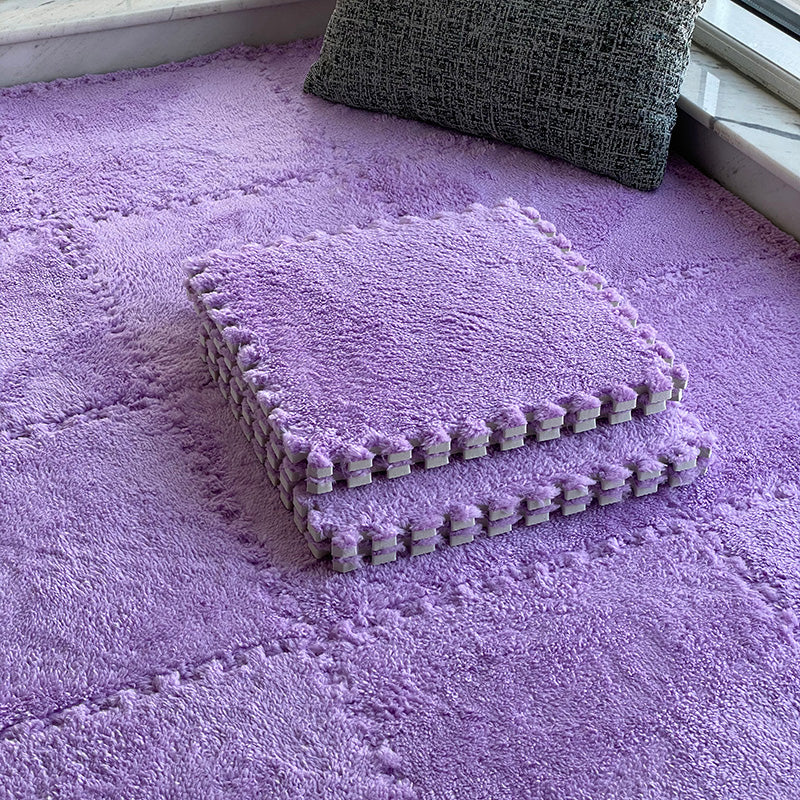 Maliben | Modern Carpet Tiles Level Loop Plug-In System Square Bedroom Carpet Tiles