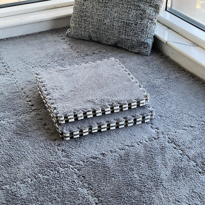 Maliben | Modern Carpet Tiles Level Loop Plug-In System Square Bedroom Carpet Tiles