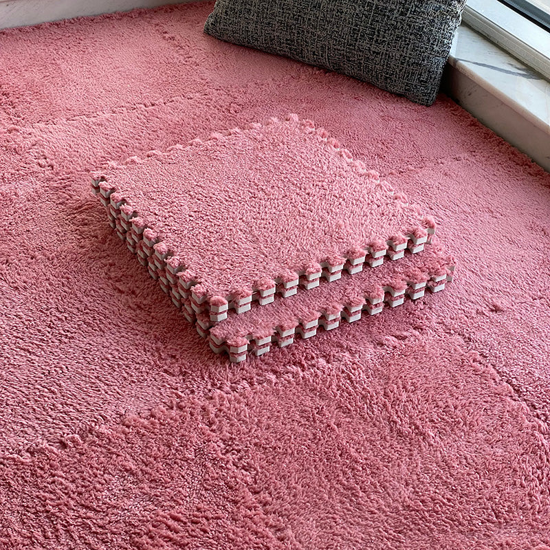 Maliben | Modern Carpet Tiles Level Loop Plug-In System Square Bedroom Carpet Tiles