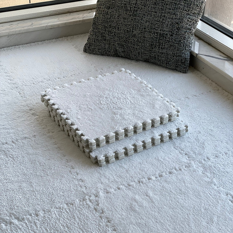 Maliben | Modern Carpet Tiles Level Loop Plug-In System Square Bedroom Carpet Tiles