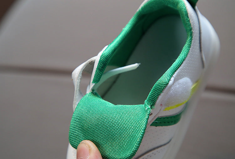 Led Kids Sneaker With Flexible Sole