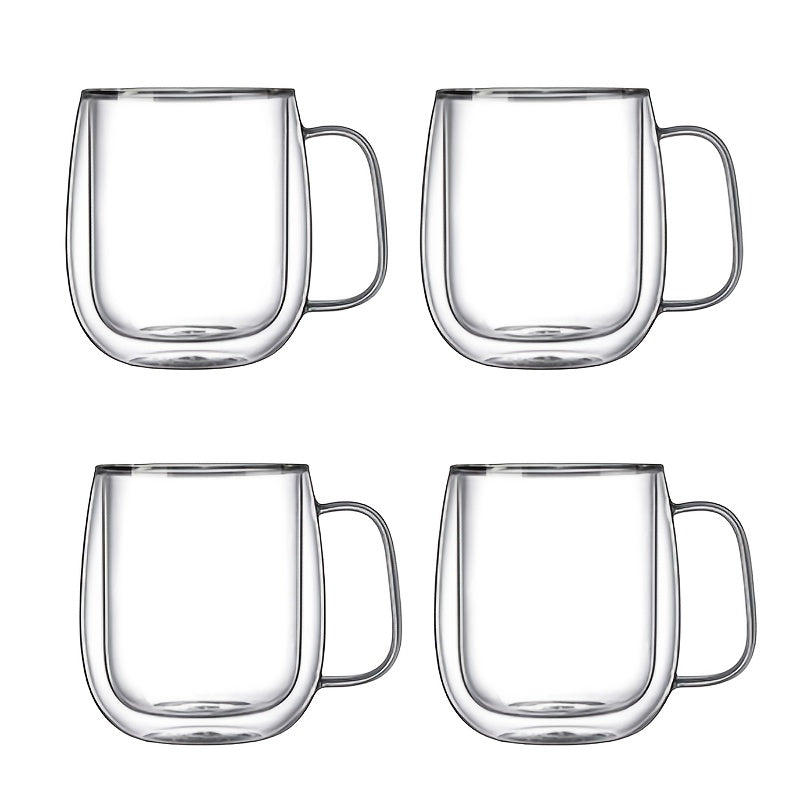 Maliben | Thermosip Double-Walled Glass Mug – Borosilicate Glass, Heat Resistant & Elegant