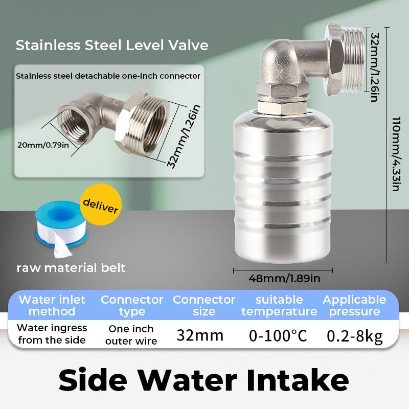 Maliben | 304 Stainless Steel Fully Automatic Mini Floating Ball Valve