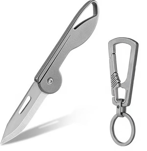 Maliben | Mini Titanium Alloy Folding Pocket Knife