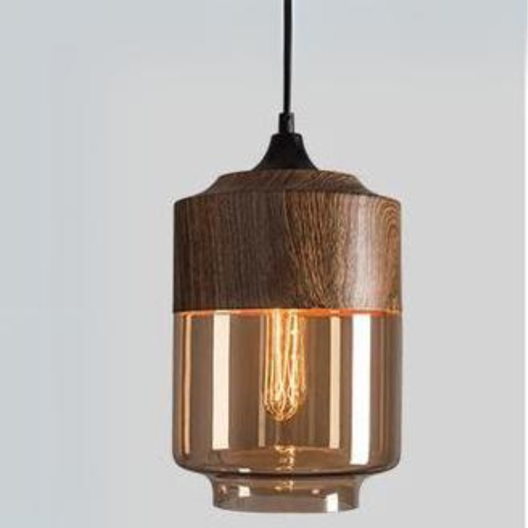 Maliben | Stylish Scandinavian Wooden Ceiling Lamp - Nordluna