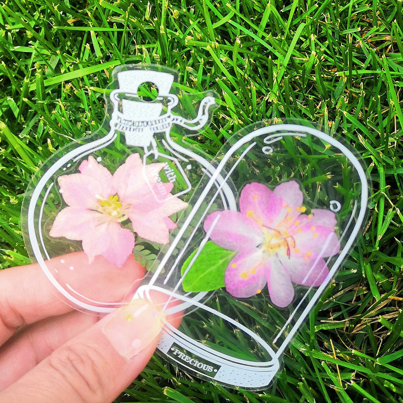 Maliben | Transparent Dried Flower Bookmark