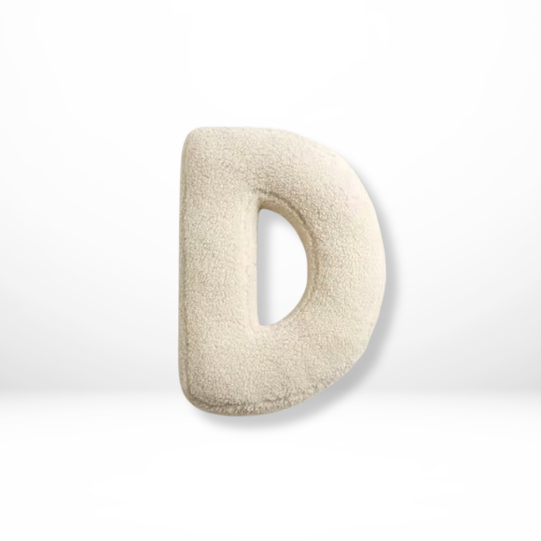 Maliben | Velvet Alphabet Decorative Cushion With Letters A To Z