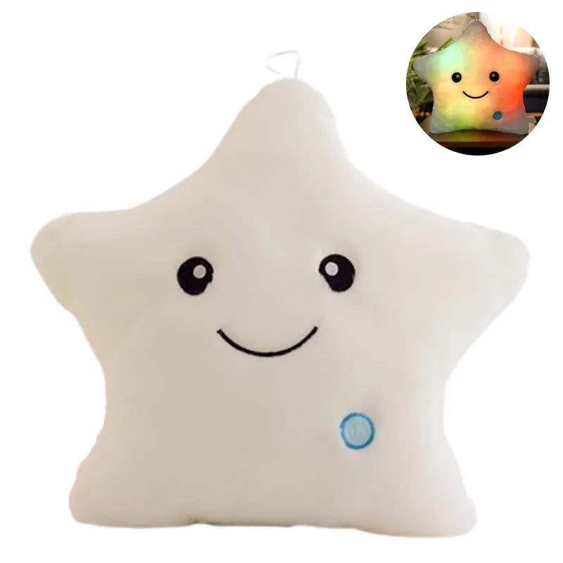 Maliben | Bright Led Star Cuddly Pillow For Kids