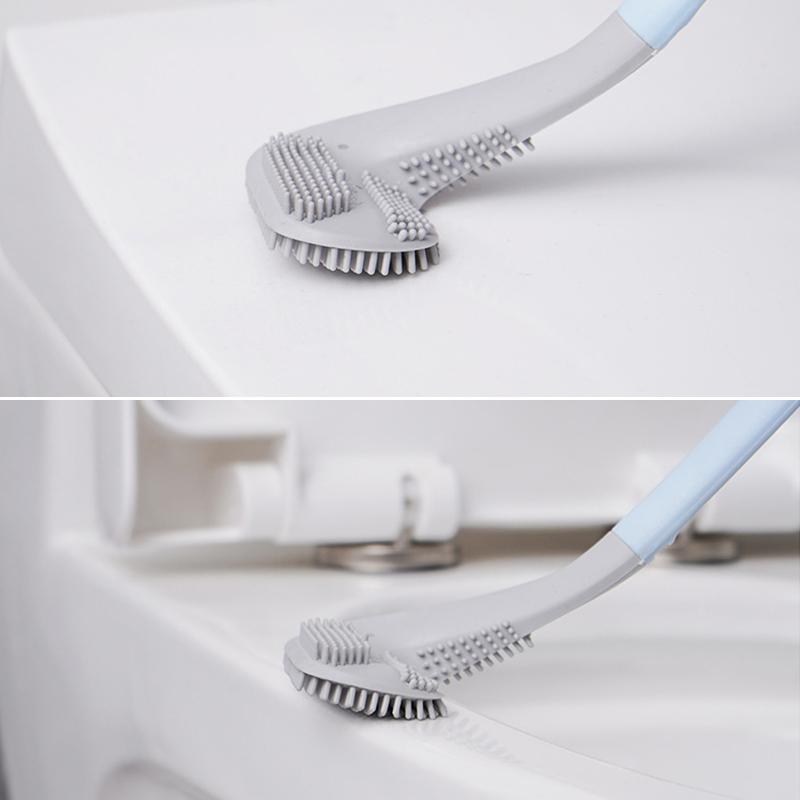 Maliben Longer Grip Flexible Silicone Golf Toilet Brush