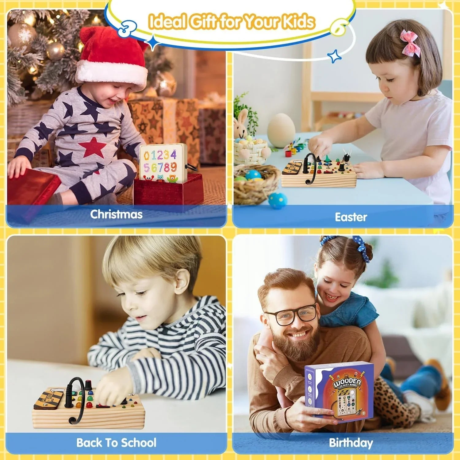 Maliben | Interactive Montessori Learning Board For Children