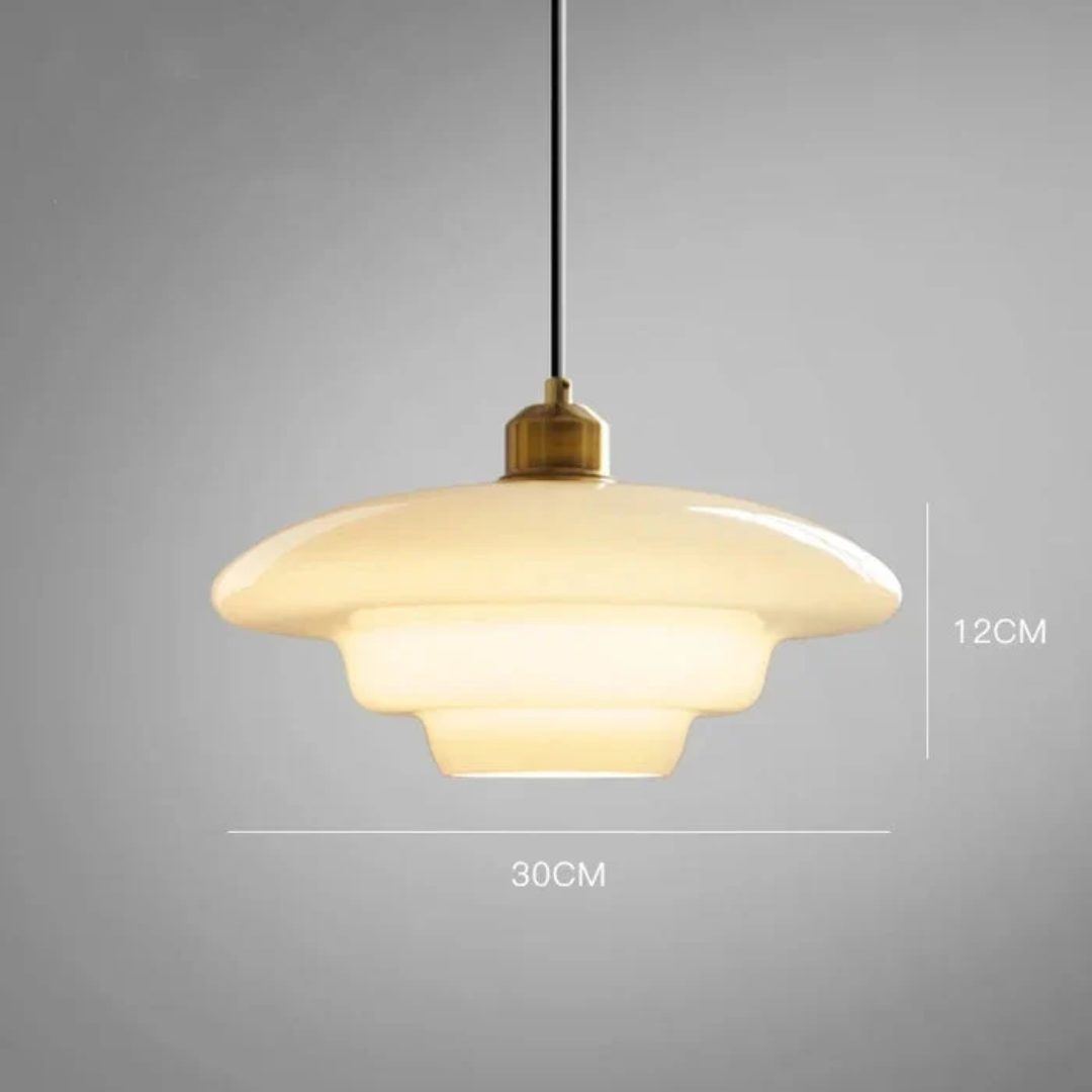 Maliben | White Glass Design Pendant Lamp