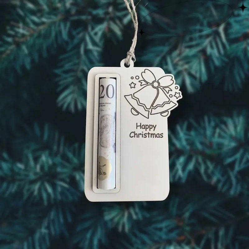 Maliben | Christmas Money Clip Decoration Made Of Wood