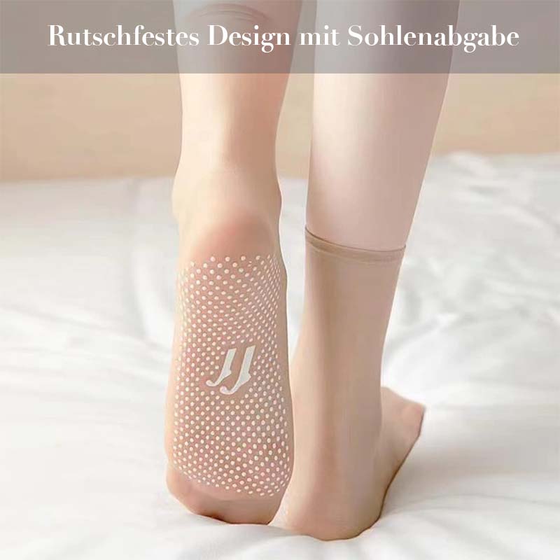 Maliben | Invisible, Non-Slip Crystal Silk Socks For Spring And Summer