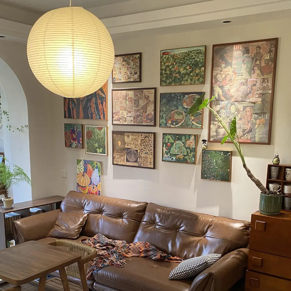 Maliben | Seiran Pendant - Minimalist Japandi Hanging Lamp