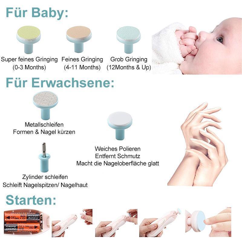 Maliben | Electric Nail File For Baby